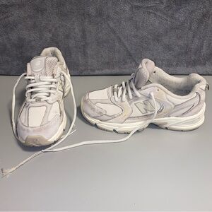 New Balance 530 Sneakers Men’s Size 5.5 White Gray